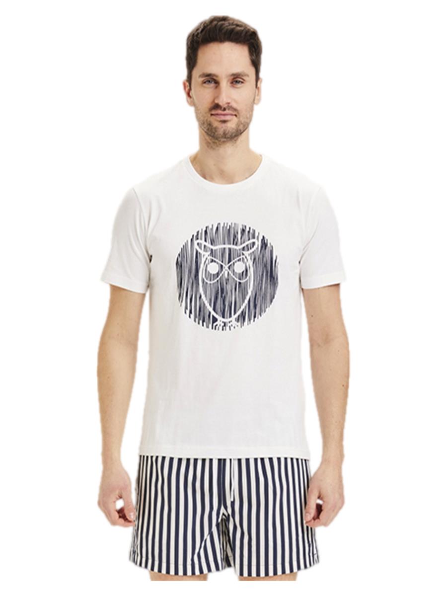 Knowledge Cotton Apparel Regular Print t-shirt